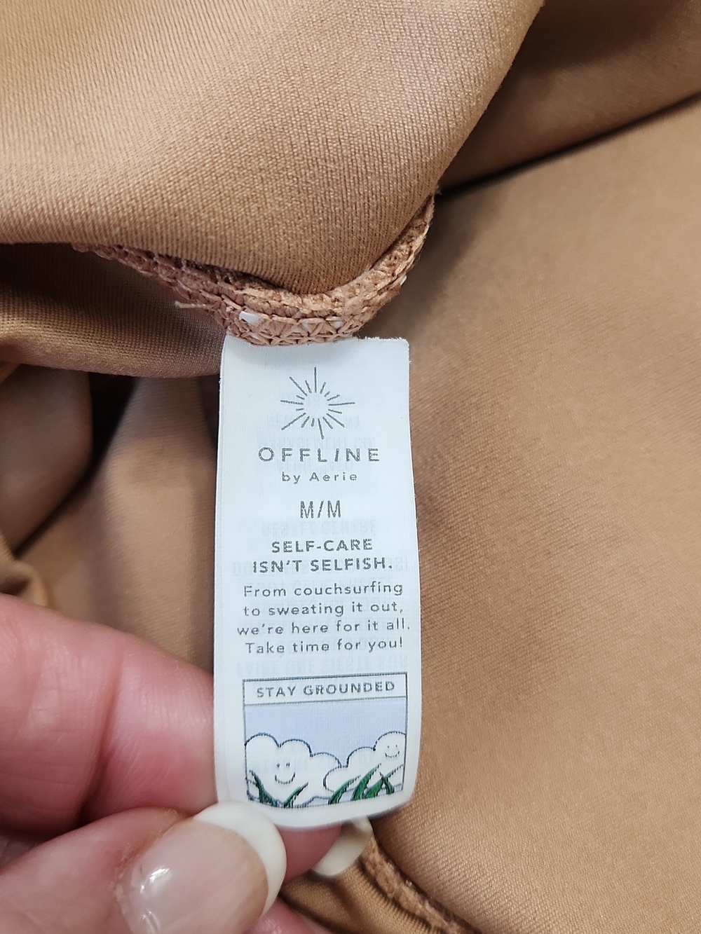 aerie Tan Pleated Mini Skirt - Picture 7 of 14